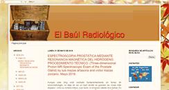 Desktop Screenshot of elbaulradiologico.com