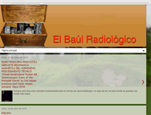Tablet Screenshot of elbaulradiologico.com